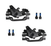 Kit de frein à disque en alliage d'aluminium M350 pour vélo - Étriers de réglage bilatéral - Compatible avec disques de 160 mm - Paire avant et arrière