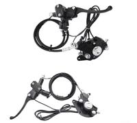 Kit de frein à disque hydraulique électrique pour vélo avec coupure de puissance, kit de frein à interface SM 2 broches pour vélo électrique pliable Fatbike, alliage d'aluminium compatible DOT4 (avant