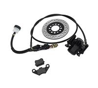 Kit de Frein à Disque Hydraulique, Kit de Frein à Disque Rotor de Disque de Plaquette de Frein pour 50 Cc 110 Cc 125 Cc 150 Cc 200 Cc 250 Cc Dirt Bike Quad ATV Go Kart
