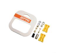 Kit de frein à disque hydraulique pour frein banjo avec connecteur Bh90 A/B Joint Hope - Raccord métallique pour bagues et bouchons de piston à vis à huile d'olive (Argent 30 g) (pour)