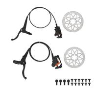 Kit de frein avant gauche 160 mm pour rotor 6 trous pour frein avant gauche | Assemblage avant gauche, 160 mm pour rotor, montage 6 trous, freinage fluide, design en alliage léger