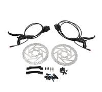 Kit de Frein Hydraulique de Vélo Leviers de Frein en Alliage D'aluminium étriers de Frein à Disque à Pression D'huile pour Vélo de Vélo de Montagne