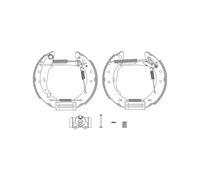 Kit de freins arrière (prémontés) TEXTAR 84048008