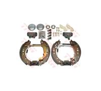 2x Mâchoires de frein prémonté GSK1069 TRW pour CITROËN C3 I C3 Pluriel C2