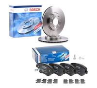 Kit De Freins Avant BOSCH Pour OPEL Corsa D Et OPEL Adam - Disques + Plaquettes