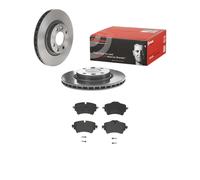 Kit De Freins AVANT BREMBO Pour BMW X1-X2 MINI Clubman - Disques + Plaquettes