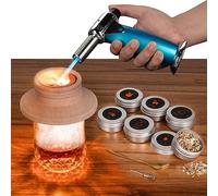 Kit de fumoir à cocktail avec lampe de poche, kit d'infuseur à whisky à l'ancienne pour fête, 6 saveurs pour cocktail, whisky, bourbon, amateurs de fumeurs, cadeaux pour anniversaire, homme, papa,