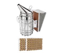 Kit de fumoir Apiculteur et Outil pour fumoir Ruche Abeille pour Apiculture Voile Chapeau