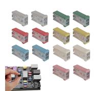Kit De Fusibles Automobiles - 14 Fusibles De Voiture À Fente, Assortis 15 A, 20 A, 25 A, 30 A, 40 A, 50 A, 60 A | Assortiment De Fusbles Électriques Pour Voiture Et Camion, Pour L'entretien Des Véhic
