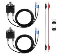 Kit de fusibles réinitialisables 3 A 5 A pour dépannage électrique CVC et test de performance du disjoncteur (3 A + 5 A)