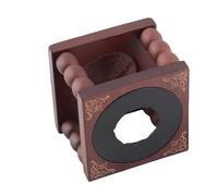 Kit de Fusion ChauffeJoint de Cire Four en Bois Vintage avec 1 Cuillère et 1 Bougie pour Cachetage de Cire et Timbre