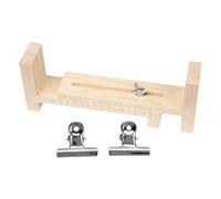 Kit de gabarit de bracelet - Support de fil tressé pour bracelet, cadre en bois réglable, outil de tressage | Gabarit de bracelet télescopique avec clips réglables, support de corde tressée en forme