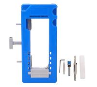 Kit de gabarit de charnière de porte Template de routeur intergrate réglable Accessoires de coupe pour longueur 3-5 pouces d'épaisseur 1/4 pouce 5/8 pouces charnières