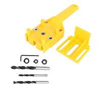 Kit de gabarit de Chevilles pour Le Travail du Bois, localisateur de poinçons, Outils de perçage de Trous de Poche Portables 8 pièces