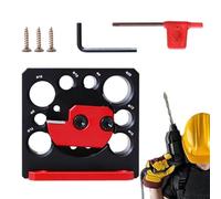 Kit de gabarit de fabrication de cuve - Outil de précision de menuiserie, jeu de pochoirs Dowel facile à utiliser | Guide de cuve réglable pour le perçage, kit de menuiserie en bois, p