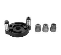 Kit de gabarit de goujon à centrage automatique en alliage d'aluminium, outils de Guide de forage de menuiserie de localisateur de perforateur de trou droit de travail du bois