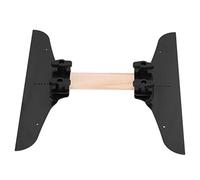 Kit de gabarit de marchepied, outil de mesure réglable avec guides en acier inoxydable, kit d'alignement réutilisable pour les projets de construction de bricolage, 30 x 8 x 2,5 cm