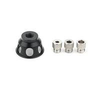 Kit de gabarit de perçage en aluminium coudé droit 3-10 mm pour positionnement des trous de poche Outils de menuiserie Assemblage de meubles