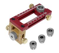 Kit de gabarit de perçage, gabarit de perçage pour chevilles - Localisateur de poinçon de vis d'armoire - Localisateur de, d'aide au, fixation de broches, perceuse à trous pour le tra