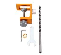 Kit de gabarit de trou de poche 10 mm ensemble de gabarits de perçage de chevilles en bois guide de perçage réglable localisateur de perforateur pour la fabrication de meubles de
