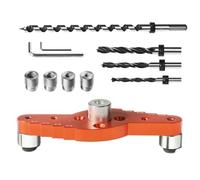 Kit de gabarit d'installation d'étagère flottante centrage trou droit | Kit de gabarit pour le travail du bois, cheminées, charpentiers, étagères, meubles, bricolage P