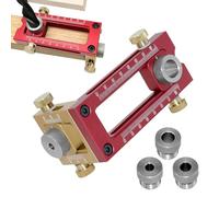 Kit de gabarit pour goupilles, kit de gabarit de perçage | Guide de perceuse pour goupilles, perceuse pour trous pour menuiserie avec accessoire de goupille, localisateur de perceuses pour vis