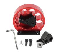 Kit de gabarit réglable pour la fabrication de tourillons, outil sans fil à perceuse et fraise avec trous de 8 à 20 mm, gabarit en alliage d’aluminium pour le travail du bois et la