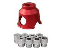 Kit de gabarit vertical de localisateur de positionneur de perçage de perforateur de trou droit pour le travail du bois avec des bagues de forage de 3 à 10 mm, matériau en alliage