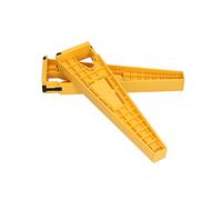 Kit de gabarits pour coulisses de tiroir, 2 pièces ; gabarit de montage pour l’installation précise des tiroirs ; ensemble d’outils de fixation en ABS, offrant un ajustement d’une