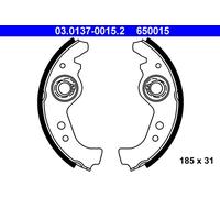 Kit De Gâches De Frein 03.0137-0015.2 ATE Pour ABARTH FIAT LANCIA SEAT