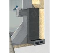 Kit de gaine plate EPP Slim Standard, Kit pour gros œuvre ZUWAH EPP Slim 90° de Aereco - 130559