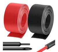 Kit de Gaine Thermorétractable Etanche 3:1 Tube Thermorétractable Diamètre Ø30mm & 2m de Longueur Manchon Thermoretractable 2PCS Heat Shrink Tubing Pour Isolation de Câbles Marquage (Ø30mm & 2m)