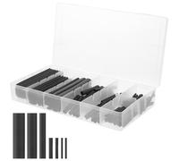 Kit de Gaine Thermorétractable Isolante Noir 127 Pièces