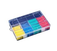 Kit de gaines thermorétractables for câbles électriques, 560/800 pièces, rapport 2:1, 5 couleurs, 12 tailles, gaine isolante for câbles électriques(800pcs (box))