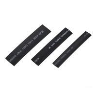 Kit de gaines thermorétractables ignifuges, 127 pièces en polyoléfine double couche avec thermofusible pour isolation de fil, étanchéité et pour Protec