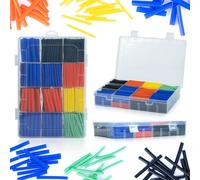 Kit de gaines thermorétractables Rosfix 580 pièces de différentes tailles et couleurs
