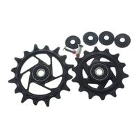 Sram Xx T-type Eagle Axs Jockey Wheel Set Argenté Black