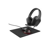 Trust GXT 790 3-in-1 Set casque et souris de gaming USB optique noir éclairé