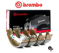 Kit De Ganses De Frein Arrières BREMBO Fiat Grande Punto Idea Panda Fiorino