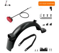 Kit de garde-boue arrière, accessoires pour Scooter électrique Xiaomi M365 Pro 2 1S, support de garde-boue, pièces de rechange essentielles white sets