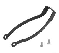 Kit de garde-boue arrière équipé d'un feu arrière pour scooter Xiaomi 4 GO avec coque en ABS et support en fer robuste (A)