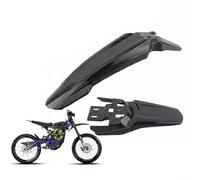 Kit de garde-boue avant et arrière pour moto électrique Light Bee compatible avec panneau de protection Sur Ron - Blocage prolongé de la boue, de l'eau, du sable (noir)