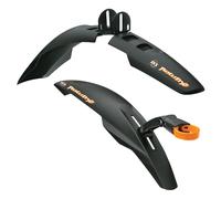 SKS Jeu de garde-boue pour vélo Rowdy 10078 – clipsable avant/arrière 20–24 pouces Noir