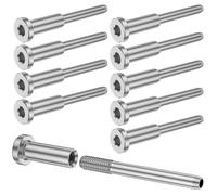 Kit de Garde-Corps à Câble 10 Pièces, Embout de Goujon à Sertir pour Garde-Corps à Câble, Système de Garde-Corps à Câble Tendeur à