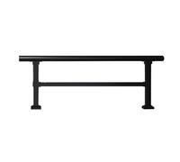 Kit de garde-corps plat horizontal avec rallonge murale, clôture temporaire pour piscine, cour, balcon, jardin et terrasse