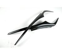 Kit de Garniture de Contour de Phare en Deux Parties pour BMW Série 3 E90 E91 320i 330i 2005-2012