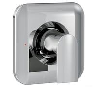 Kit de garniture de douche de salle de bain en laiton avec poignée à levier de contrôle de la température, couvercle de valve en métal pour séries 2510 2520 2570 2580 2590, moderne (placage électrique