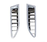 Kit de garniture de grille d'entrée d'air pour pare-chocs avant pour Nissan X-Trail pour T33 2011-2023 en plastique ABS chromé design deux pièces