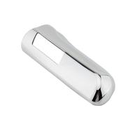 Kit de Garniture de poignée à Levier inversé Chrome Black Cover Compatible avec GL500 Goldwing GL1500 Pièces de Moto 1990 2000 Modèles années(Chrome)