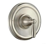 Kit de garniture de valve de douche, 1 ensemble de poignée décorative en métal pour vannes 2510/2520/2570/2590, installation, limitation de température, mise à niveau de salle de bain (brossé)